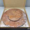 21" Lazy Susan Turntable, Wooden Organizer for Dining Table, Pantry, Kitchen, Countertop, Cupboard,Home Decor, Walnut