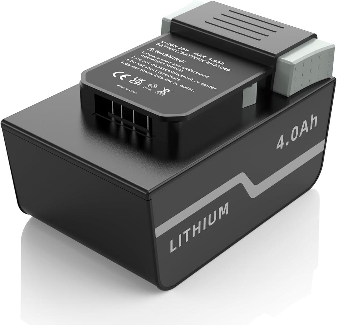 20V 4.0Ah Battery for Hoover ONEPWR 20V Replacement, Compatible with Hoover ONEPWR Cordless Vacuum Cleaners BH15030 BH25040