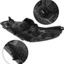 munirater Headlight Assembly Replacement for Sonata Sport/Limited (2.4L, 2.0T, 1.6T) 2015 2016 2017 Right Headlamp Passenger Side HY2503183