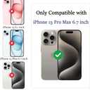 2 Pack Privacy Screen Protector for iPhone 15 Pro Max 6.7 Inch, Anti Spy Flexible TPU Film for iPhone 15 Pro Max Accessories [Not Glass], Case Friendly, Touch Sensitive