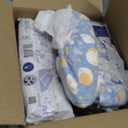 The Honest Company Clean Conscious Overnight Diapers for Sensitive Skin | Hypoallergenic, Fragrance Free | Cozy Cloud + Star Signs | Club Box, Size 5 (27+ lbs), 40 Count
