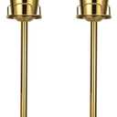 Champagne Bucket with Stand,Ice Bucket with Stand Stainless Steel Bucket Wine Chiller On Stand 12Lb Hammered Tall Ice Bucket Stand for Party Bar Ktv Bbq Home,3ft (gold, 2 packs)