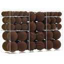 36 Pcs Christmas Velvet Balls Set, Christmas Balls Decorations, Flocked Hanging Ornaments for Xmas Tree Wedding Anniversary Party