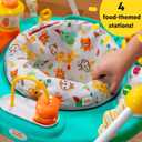 Bright Starts Cooking Up Fun Baby Activity Jumper with Music and Lights, Kitchen Role Play Toys, Unisex, 6 Months+, Up to 25 lbs