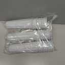 Plastic Cemetery Vases 12pcs Flower Holder for Cemetery Decorations for Grave In Ground Cemetery Vase with Stake