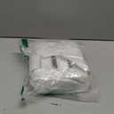 PLULON 6 Pieces Garden Fence with 6 Pieces Fence Insert White Plastic Garden Picket Edgings Lawn Flowerbeds Plant Borders Decorative Garden Yard