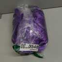 flohar 6Pack Table Runner 12 x 108 Inches Satin Silk Table Runner for Wedding, Birthday Party, Banquets, Graduations Decoration, fit Rectange and Round Table-Purple