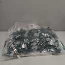 C9 Christmas Lights Outdoor with 100 Spring Clips 65FT 100 LED, C9 String Lights Waterproof Connectable Commercial Grade for Outside House Roof Patio Garden Yard Outdoor Christmas Decorations, White