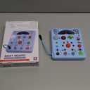 Busy Board Montessori Toys for Toddler 1 2 3 4 Year Old with 13 LED Lights, Sensory Toys Educational Learning for Toddlers 1-3, Activity Travel Toy Gifts for 1+ Year Old Boys and Girls