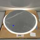 20 Inch Round LED Bathroom Mirror with Lights, Lighted Vanity Bathroom Mirror with Backlit, Step less Dimmable & 3 Colors (3000K/4000K/6000K), IP54 Waterproof