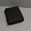 ADVcer 2DS Case, EVA Waterproof Hard Shield Protective Carrying Case with Hand Wrist Strap and Double Zipper Compatible with Nintendo 2DS (Black)