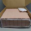 Large Felt Bulletin Board - Stylish Perfectly Sized 35" x 47" Cork Board Alternative for Office & Wall Decor  12 Customizable Adhesive Tiles w/Golden Pins are Perfect to Display Your Photos (Pink)