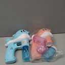 JOYIN 2 Bubble Guns Kit, Whale Automatic Bubble Maker Blower Machine with 4 Solutions for Kids, Summer Toy, Birthday, Outdoor & Indoor Activity, Easter, Valentine Party Favors