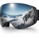 findway Ski Goggles OTG for Women Men Adult Youth-Over Glasses Snow Goggles-Interchangeable Lens,Anti Fog Snowboard Goggles
