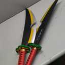 Tengen Uzui 30.5 2 Pc Foam Cosplay Anime Demon Killer Sword Costumes Halloween