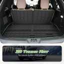 Cargo Liner for Lincoln Aviator 2020-2025 2026, All Weather Cargo Mats for Aviator Accessories, Heavy Duty TPE Trunk Mat, Car Accessories
