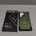 For Samsung Galaxy S23 Ultra Magnetic Case [Built-in Camera Ring Kickstand] [Screen Protector] [Compatible with MagSafe] [Wireless Charging] [Military-Grade Protection] Heavy Duty Rugged Case, Green