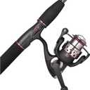Shakespeare Catch More Fish Spinning Reel and Fishing Rod Combo with Kit 80"