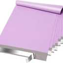 Fuxury Poly Mailers 12x15.5Inch 100 Pcs, Waterproof Shipping Bags for Clothing, Strong Adhesive Shipping Envelopes for Small Business Suppliers, Self Seal Mailers Poly Bags Mailing Envelopes Purple