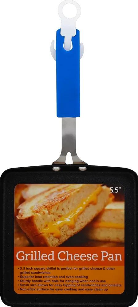 Items 4 U!, Grilled Cheese Non-Stick Pan, 5.5 Inches, Square
