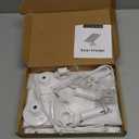 Zivif 7W Solar Panel for Security Camera, Compatible with Eufycam 2C/2C Pro/2/2 Pro/E20/E40/E, Solar Panel Charger with USBC Port, with Micro USB Connector (2 Pack)