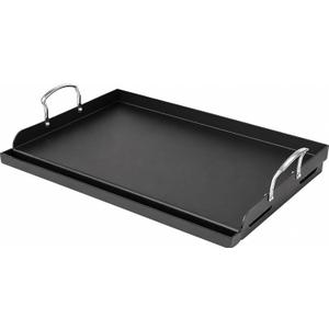 Utheer 25" x 16" Pre-Seasoned Nonstick Griddle for Gas Grill, Stovetop