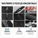 WATERFLY Crossbody Sling Backpack Sling Bag Travel Hiking Chest Bag Daypack