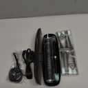 Aquasonic Black Series Ultra Whitening Toothbrush  ADA Accepted Electric Toothbrush- 8 Brush Heads & Travel Case  40,000 VPM Electric Motor & Wireless Charging - 4 Modes w Smart Timer (1 Count (Pack of 1))