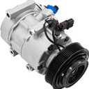 97701-D3950 A/C Compressor Compatible with Hyundai Tucson 2.4L 2019-2021, Fit for Kia Sportage 2.0L 2.4L 2020-2022, 97701D3950
