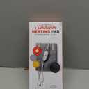 Sunbeam Premium Sunbeam Heating Pad with Compact Storage, Standard Size, Gray (12" x 15")