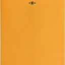 Amazon Basics Clasp Kraft Envelopes for Documents, Gummed Mailing Envelope, 9" x 12", 100-Pack