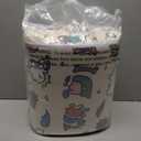 Portable Foldable Toddler Travel Bed  Air Layer Fabric Soft Foam Floor Crib with Safety Rails, No Assembly, Washable Cover, Compact Kids Sleep Solution for Home, Trips & Daycare, Cream