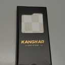 KANGHAR Compatible with iPhone 17 Case 2025, Silicone Checkered Cute Pattern, Camera Protection Soft Slim Phone Cover for Girls Women -White