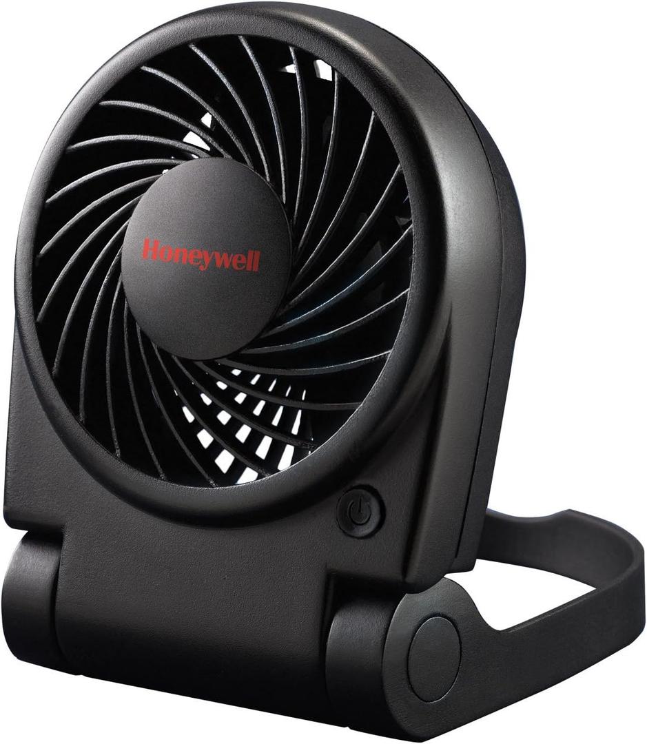Honeywell HTF090B Turbo on The Go Personal Fan Black, Filter (5 x 2.2 x 6 inches)