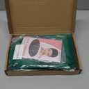 PLULON Green Wavy Bob Wigs with Bangs Heart Sunglasses Hair Cap for Women, Colored Synthetic Hair Short Bob Loose Curly Shoulder Length Wigs for Costume Bachelorette Party Music Festival