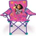 Disney's Encanto Kids Chair Foldable for Camping, Sports or Patio with Carry Bag, Toddlers 24M+