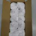 1 oz Juice Glass Shot Bottles with Black Lids & Labels and Pen, Wide Mouth Small Glass Bottles for Ginger, Leakproof Travel Mini Clear Jars for Wellness Shot, Ginger Shots (10)