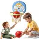 Toddler Baby Mini Basketball Hoop Indoor for Toddlers Kids Boys Room,Baby & Boy Toys 3 4 5 6 Years Old Birthday for 3 4 5 6 Year Old Boys