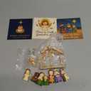 2025 Nativity Scene Figurine Set, 12-Piece Christmas Manger Display with Holy Family & Three Wise Men, Tabletop Creche Décor for Mantel, Tiered Tray or Entry Table, Gift-Boxed Holiday Decoration