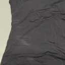 SUUKSESS Women Padded Open Back Boat Neck Tank Tops Double Lined Basic Shirts (Small, Black)