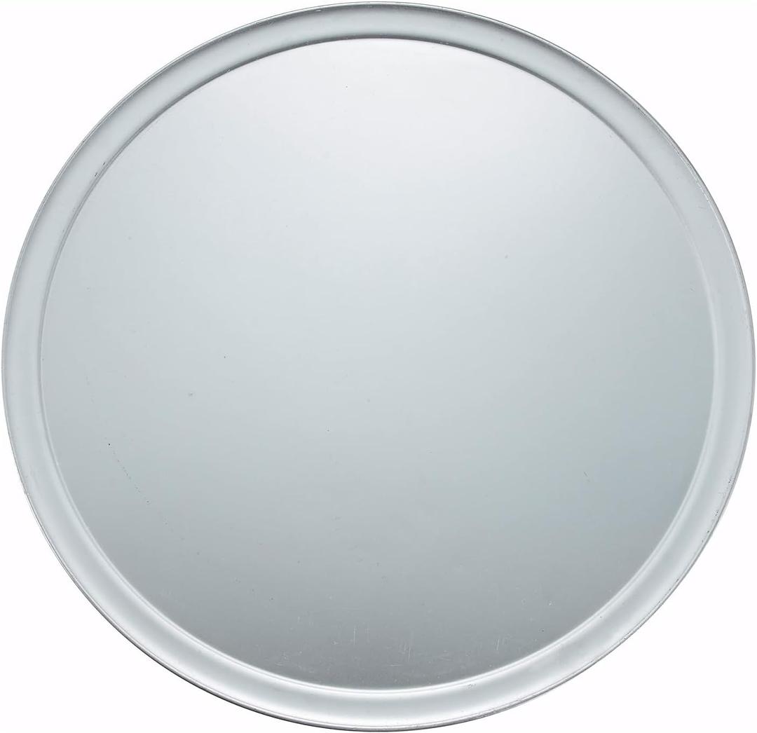 Winco 20" Wide-Rim Aluminum Pizza Pan
