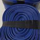 PVC Drain HOSE 2"*100ft, Pool Backwash Hose, Heavy Duty Reinforced Blue PVC Lay Flat Water, For Swimming Drain Pools and Clean Filters, with 2 Clamp