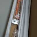 Ceiling Curtain Track, Curtain Track with Roller Hooks, 9ft - 12ft Ceiling Mounted Rail Set for Room Divider, White