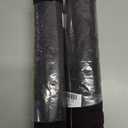 2 x TOONOW Indoor Doormats Front Door Mat,32 "x17, Low-Profile Machine Washable Kitchen Rug, Absorbent Mud Half Round Entrance Mat for Outdoors, Entryway, Patio, Bedroom,Purple