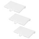 Outside Receptacle Cover for Arlington DBHW-1 DBHS1W/DBHR1W/DBHM1W/DBHR141W, 1-Gang (Horizontal) in Box Electrical Outlet Box, White, 1-Pack (White-3)