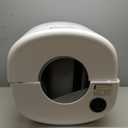 Automatic Litter Box, Self Cleaning Litter Box, Odor Control, 90L Large Capacity with APP Control and Safety Sensor, Ellen pent, for Multiple Cats, Large Cat, with 3 Rolls Garbage Bags