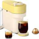 Nespresso Limited-Edition Vertuo Pop+ Coffee and Espresso Maker by De'Longhi, Pastel Yellow, BBD 06/30/2026