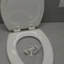 Mayfair NextStep2 Toilet Seat with Built-In Potty Training Seat, Slow-Close, Removable that will Never Loosen, Elongated, White