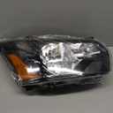 FIONE headlight assembly compatible with 2015-2020 Ford Transit 150 250 350 Head Lamp Chrome Housing Right Passenger Side RH
