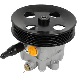 ECCPP Power Steering Pump fit for Mitsubishi Eclipse 2006-2012 L4 2.4L for Galant 2004-2012 L4 2.4L Replace N9900660, MN101061